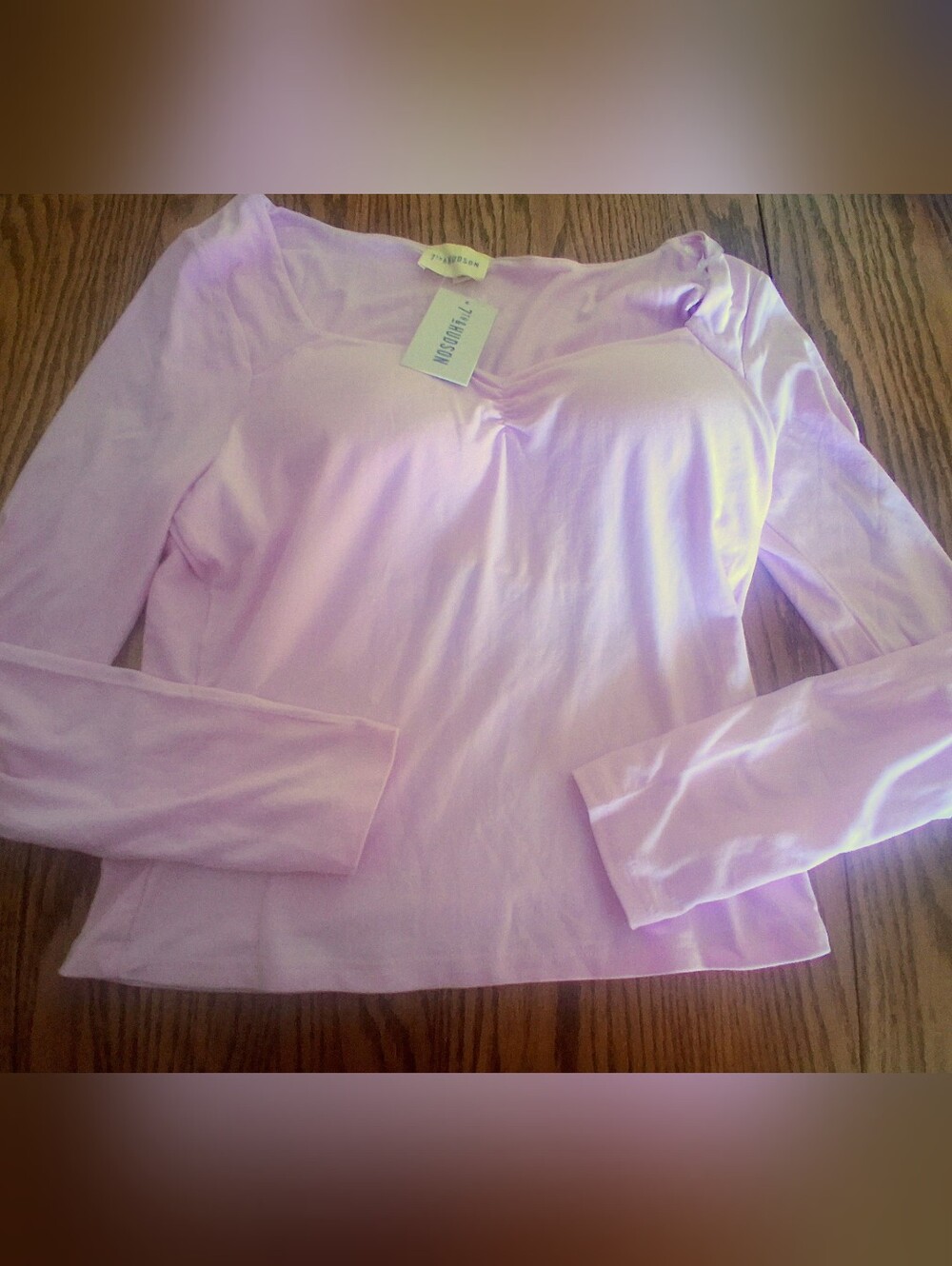 NWT Ladies Athletic Top By 7th & Hudson. Pastel Pink, sz XL